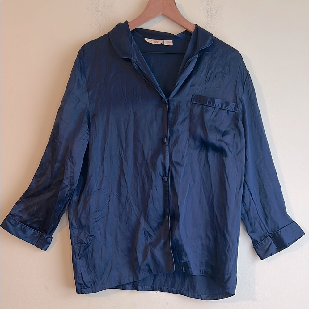 Vintage Gold Label Victoria’s Secret Silk Pajama Top